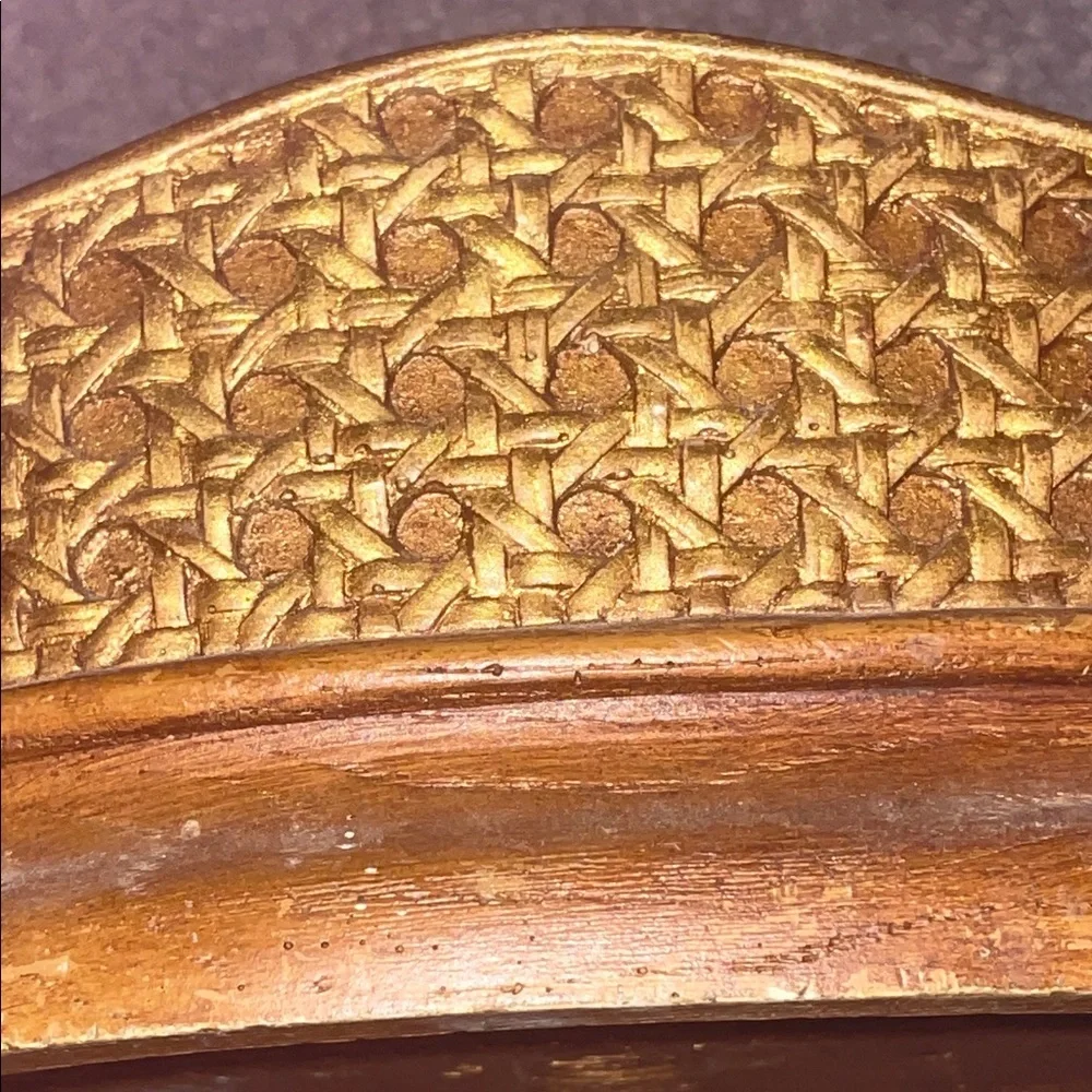 FTD Decorative Woven-Texture Faux Floral Planter - Gold